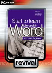 Start to learn Microsoft Word 2000 & 97 Beginners
