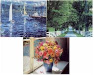 set of 3 jigsaw puzzles